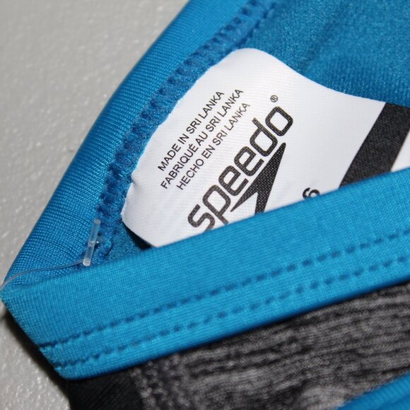 Amafli Blue 1 Pcs Speedo Swimsuit Size 26 New - Picture 3 of 3